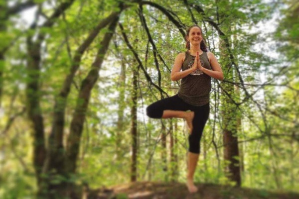 Greenheart Yoga in the forest