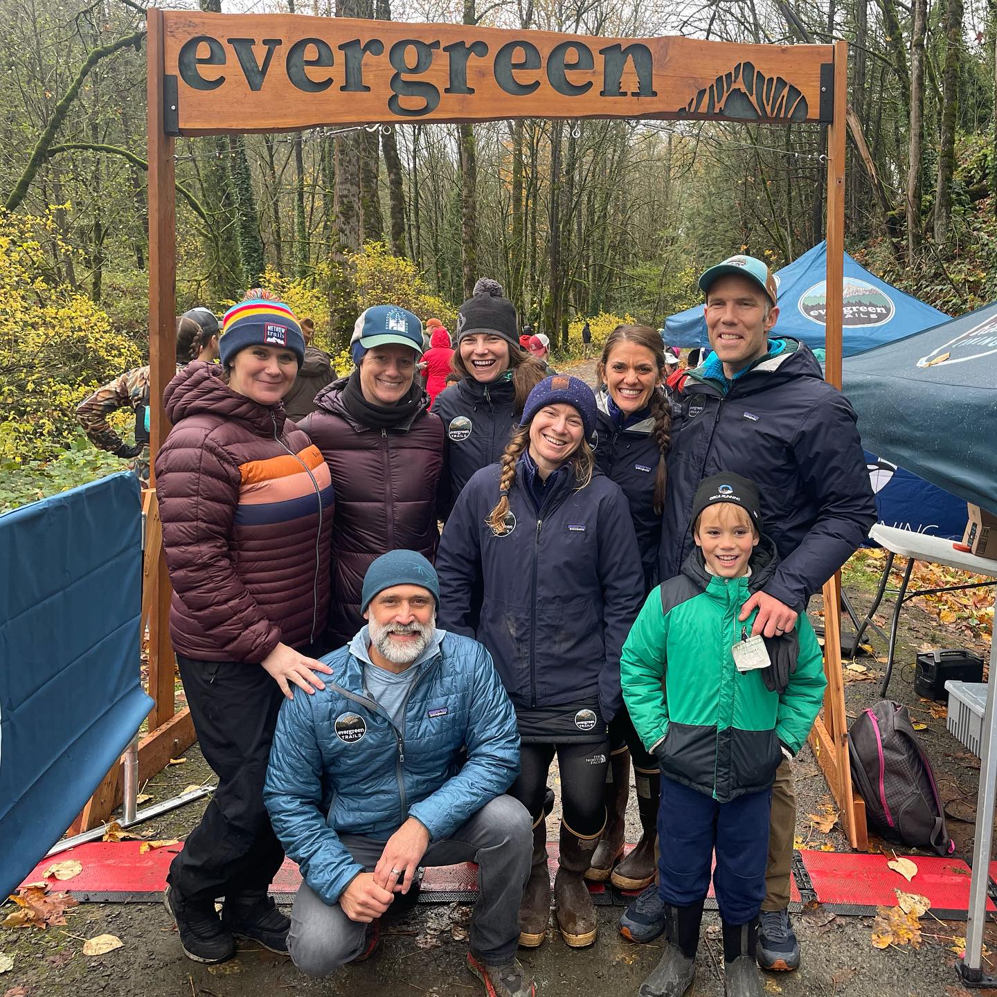 Evergreen Trail Run Volunteers 2