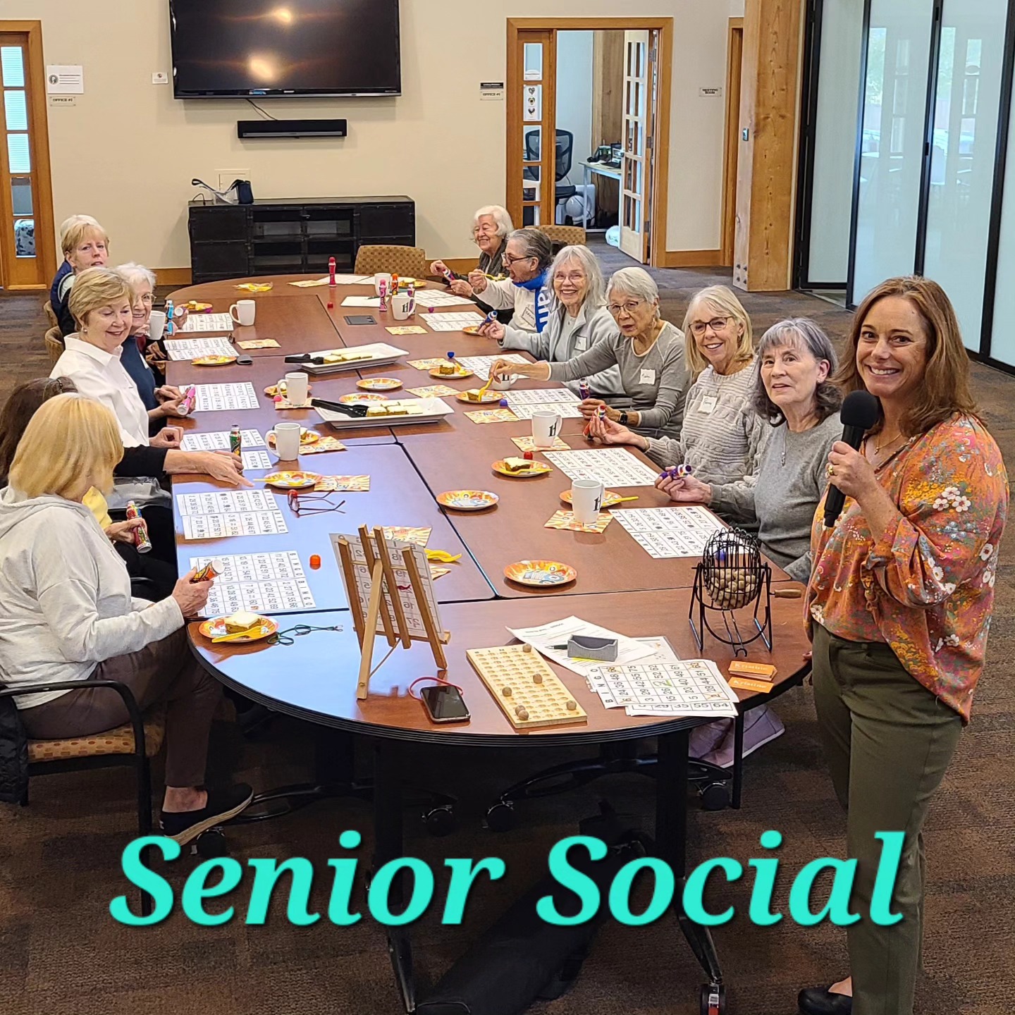 Senior Social gathering