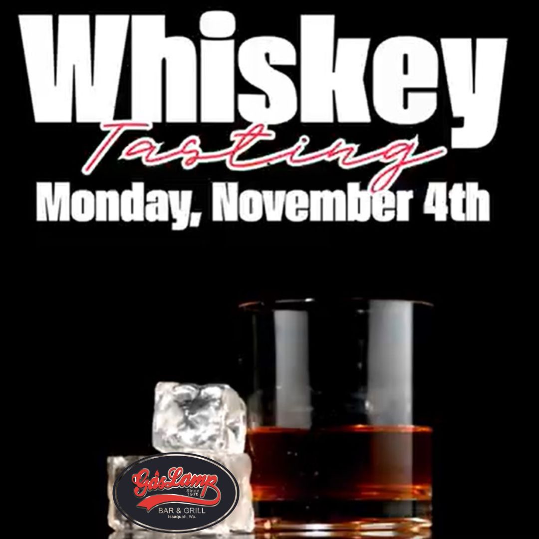 NOV Whiskey Tasting at Gas Lamp