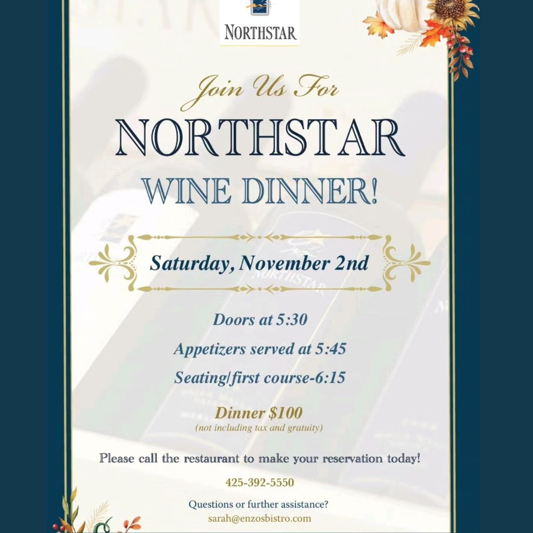 Wine Dinner Nov 2