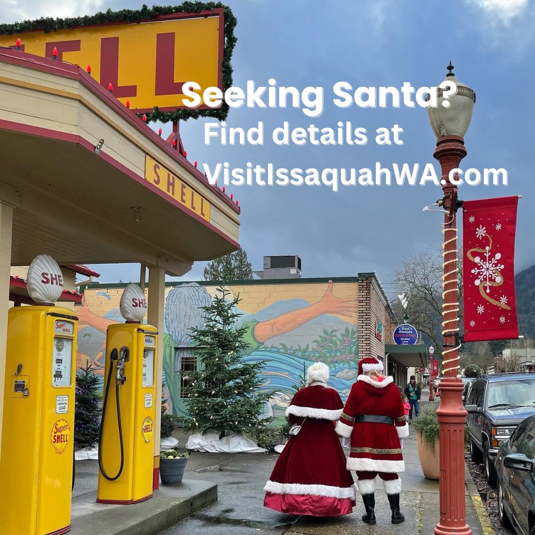 Seeking Santa downtown